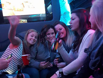 Legend party bus customers 1